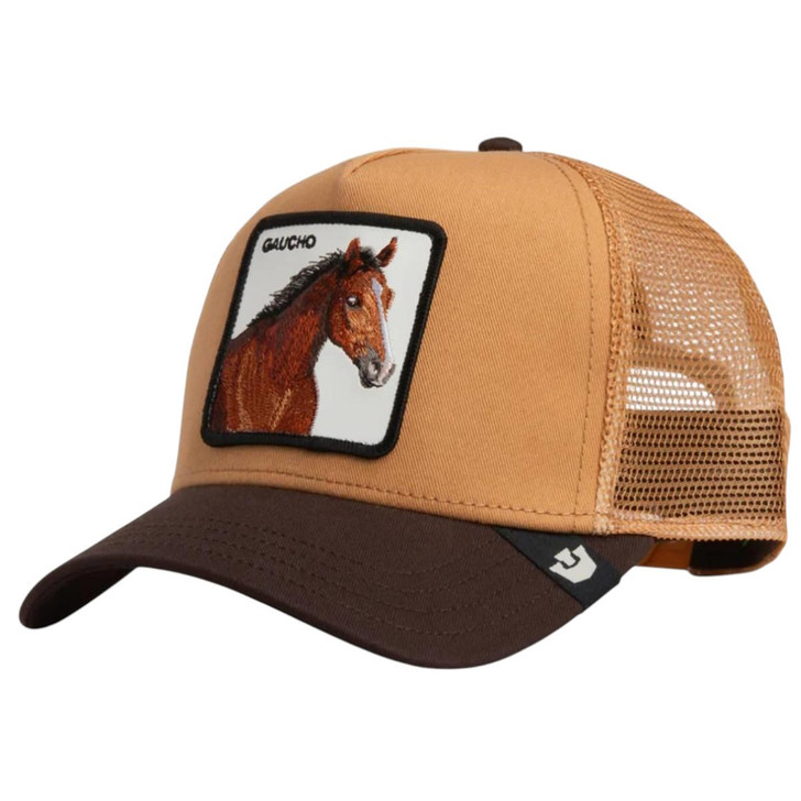 Goorin Bros Unisex Gaucho Trucker Heat & Ground Mesh Back Snapback Patch Cap Hat