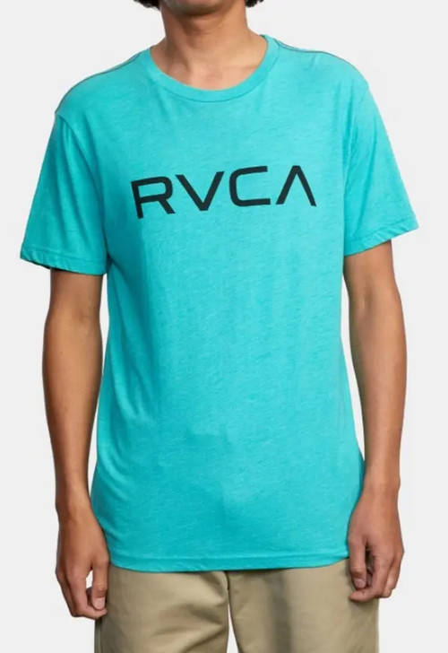 Rvca Men's Big Rvca Short Sleeve T-Shirt Tee - M420VRBI-TUR
