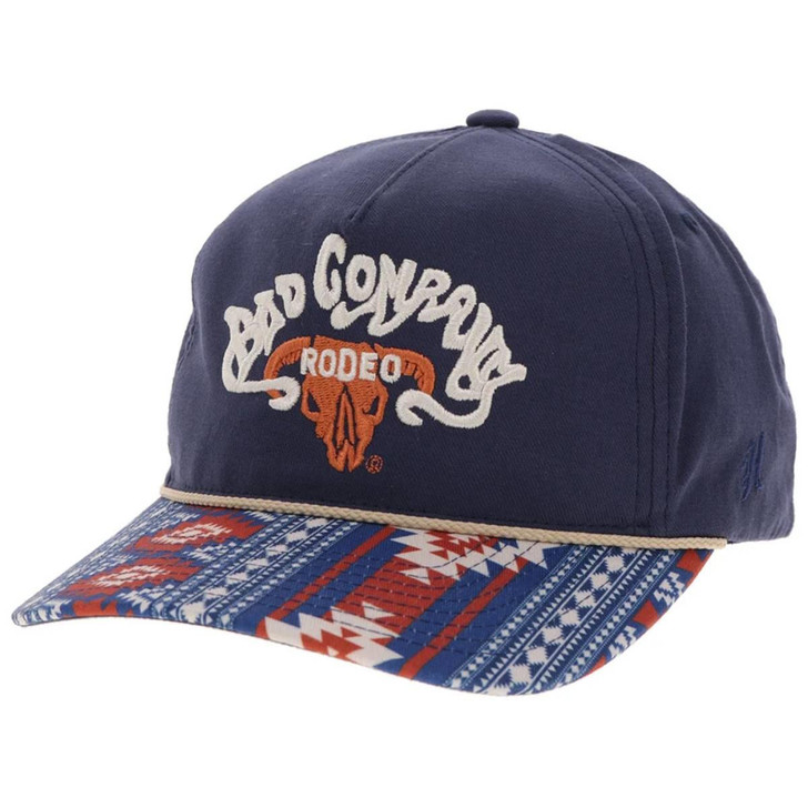 Hooey Unisex Bad Company Navy & Aztec Snapback Patch Cap Hat