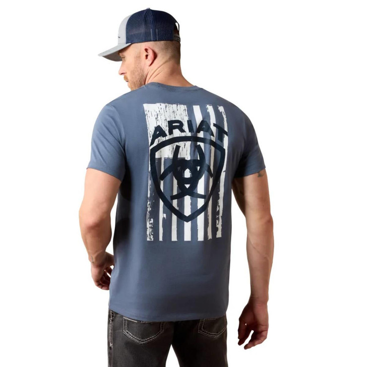 Ariat Men's Interwined Freedom Grisalle Short Sleeve T-Shirt Tee