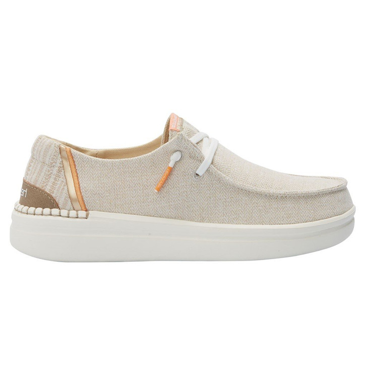 Hey Dude Ladies Wendy Rise Tan Orange Shoes 121941701
