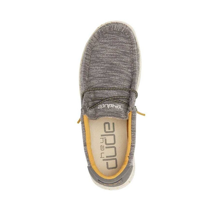 Hey Dude Children's Wally Stretch Taupe Shoes