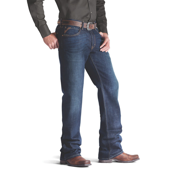 Ariat Men's M4 Low Rise Legacy Boot Cut  Denim Jeans - 10008402