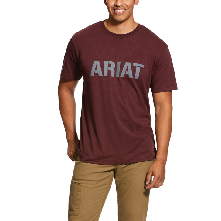 Ariat Men's Rebar Cotton Strong Block 