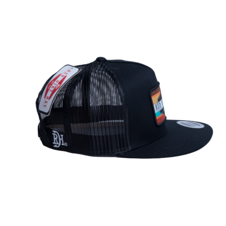 Red Dirt Hat Co. Army Sunset Patch Snapback Hat - RDHC164