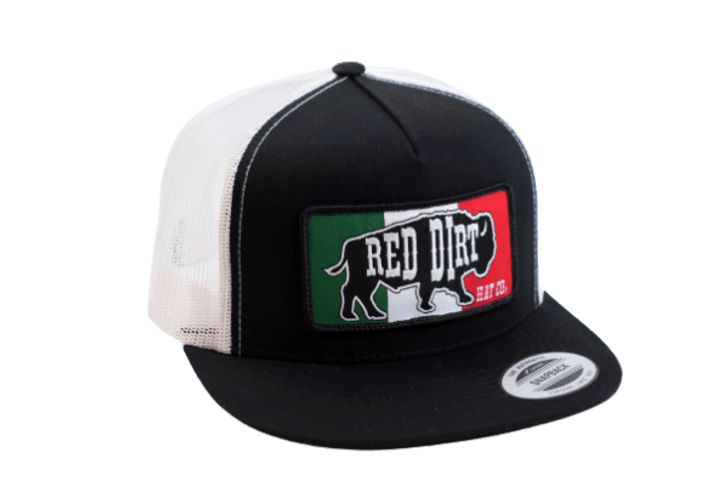 Red Dirt Mexican Flag Hat Co El Original Snap Back - RDHC218