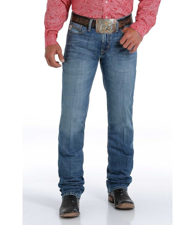 Medium Stonewash Slim Fit Jeans 