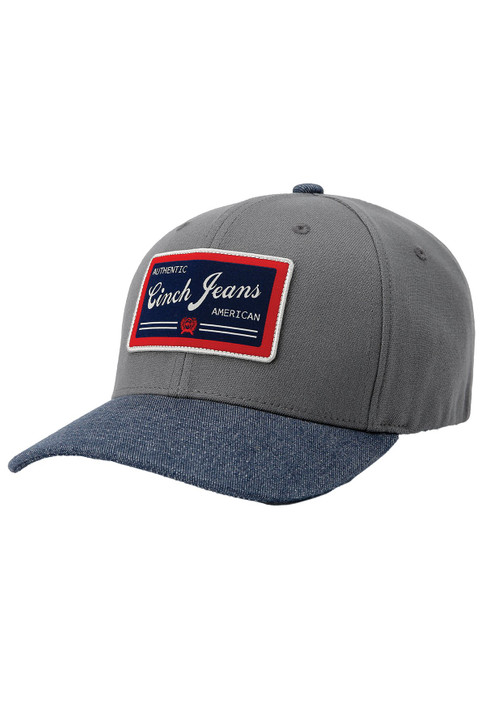 Jeans Baseball FlexfitCap Hat - Grey 