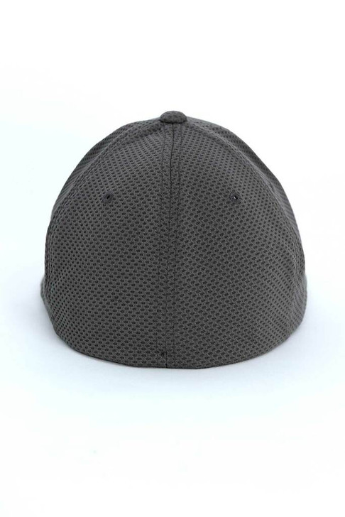 Cinch Men's Fitted  Gray With Logo Patch Flexfit Cap Hat - Mcc0730001