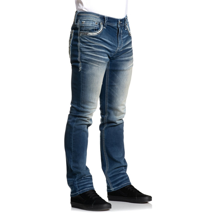 Affliction Men's Gage Fleur Sander Denim Pants Jeans - 110SK087