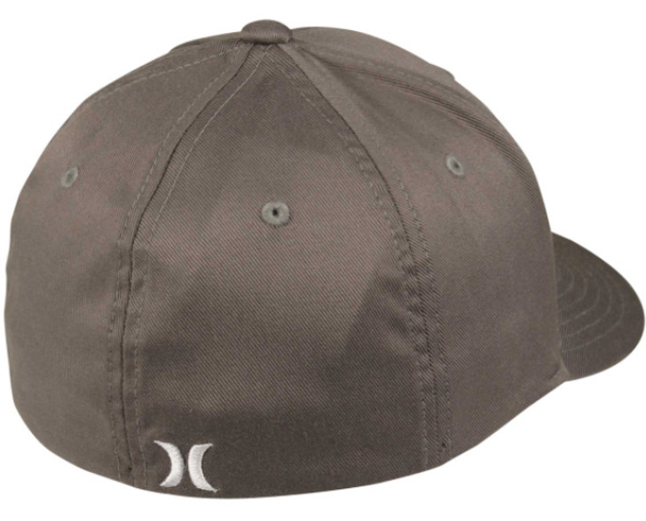 Hurley Men's Big Corp Flexfit Patch Cap Hats - Grey - Hihm0050-093