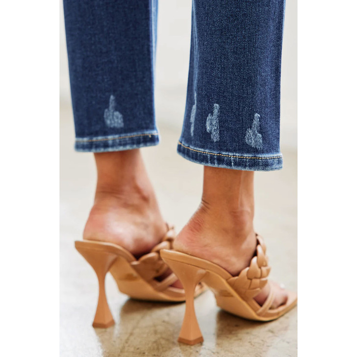 Kancan Women's High Rise Skinny Straight Leg Denim Jeans - KC9253D