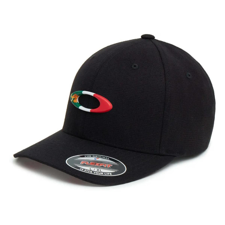 Oakley Unisex Tincan Flag Flexfit Patch Cap Hat
