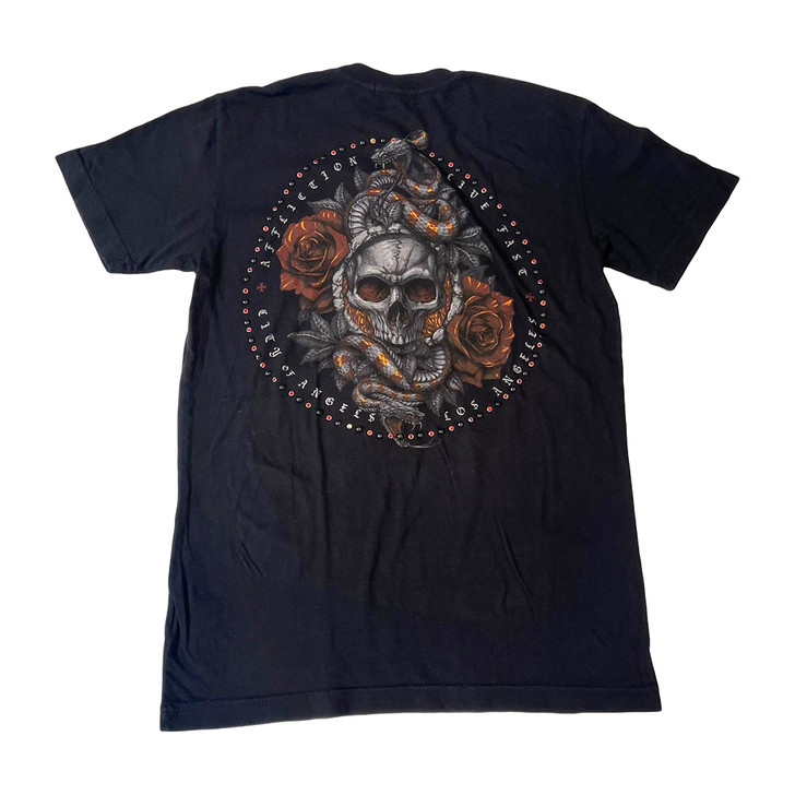 Affliction Men's Forged in Bronze Crew Neck Short Sleeve T-Shirt Tee - A24421
