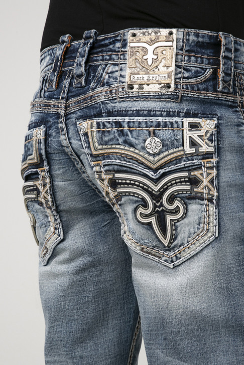 Rock Revival Men's Rowan J200R Straight 