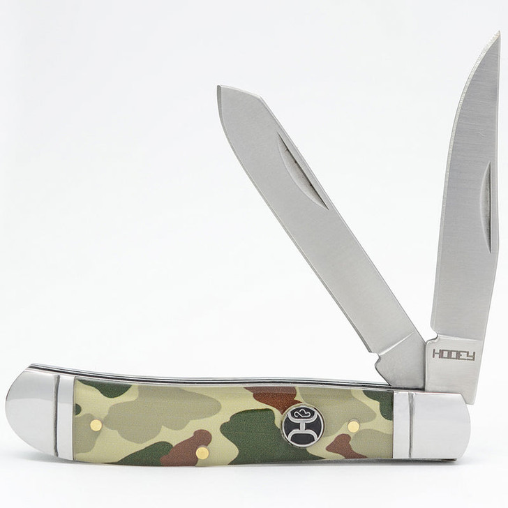 Hooey "Camo Trapper" Large 4.1" Knife - HK117-02