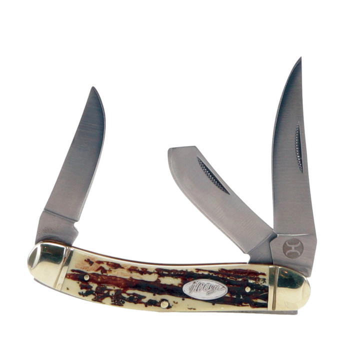 Hooey "Stag Sow Belly" Knife - HK211