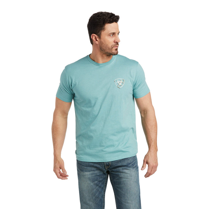 Ariat Men's Glitch Crew Neck Short 