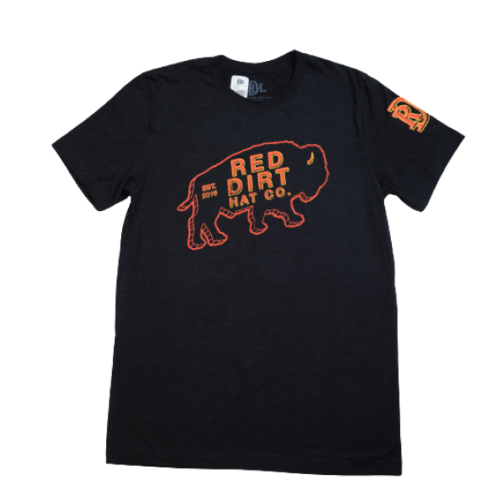 Red Dirt Unisex Fit "Neon Sign" Crew Neck Short Sleeve T-Shirt Tee - RDHC-T-40