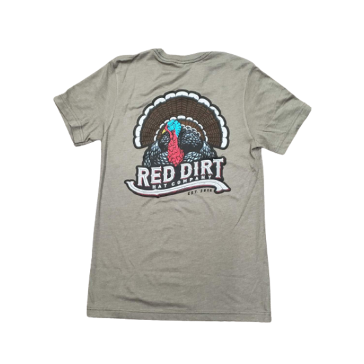 Red Dirt Unisex Fit "Strut" Crew Neck Short Sleeve T-Shirt Tee - RDHC-T-48