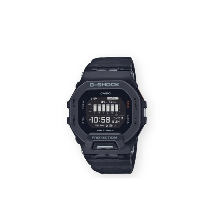 G-Shock Men's Step Tracker Mineral Glass Shock Resistant Resin Band Watch - GBD200-1