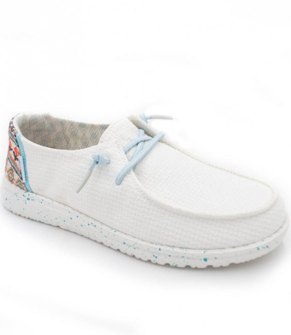 Wendy Aztec White Shoes - 121410204