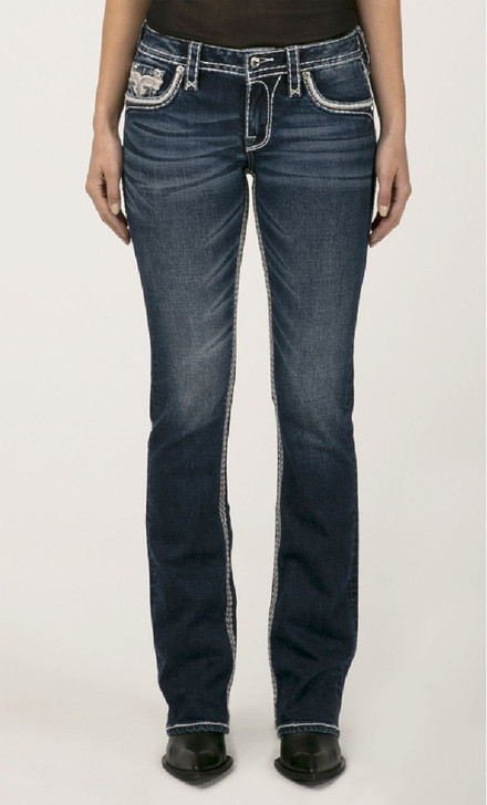 Rock Revival Women's "Souline B201" Boot Cut Denim Jeans - RP2875B201