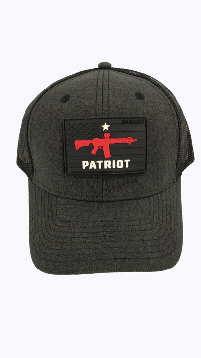 Howitzer Men's Patriot Flag Mesh Back Snapback Patch Cap Hats - CV3122