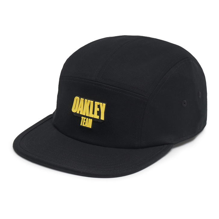 Oakley Men's "Blackout" 5 Panel Team Snapback Patch Cap Hats - 912174