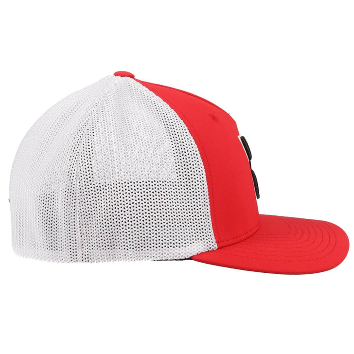 Hooey Men's Coach Hooey Flexfit Hat Mesh Back Patch Cap Hats - 2112RDWH-02