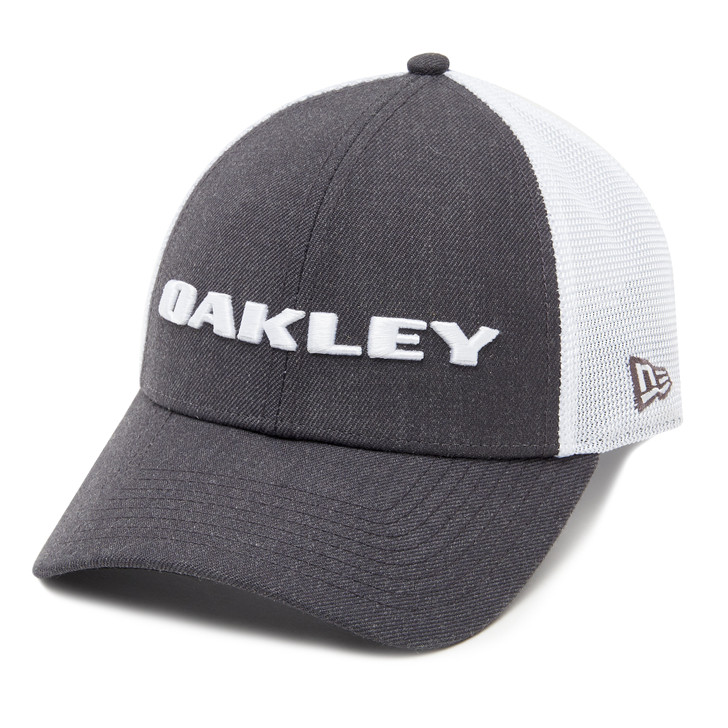 Oakley Men's Heather New Era Mesh Back Snapback Patch Cap Hats - 911523-00N
