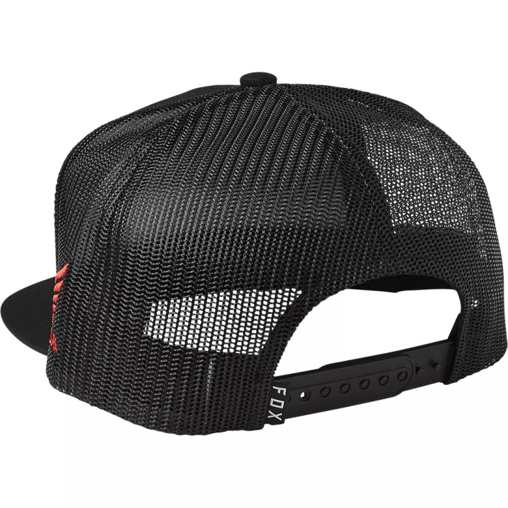 Fox Head Men's Moto Honda Mesh Back Snapback Patch Cap Hats - 29018-001