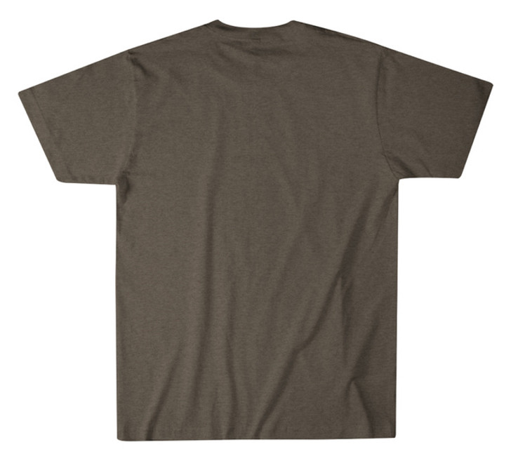 Howitzer Men's Mocha Trademark Crew Neck Short Sleeve T-Shirt Tee - CV3846