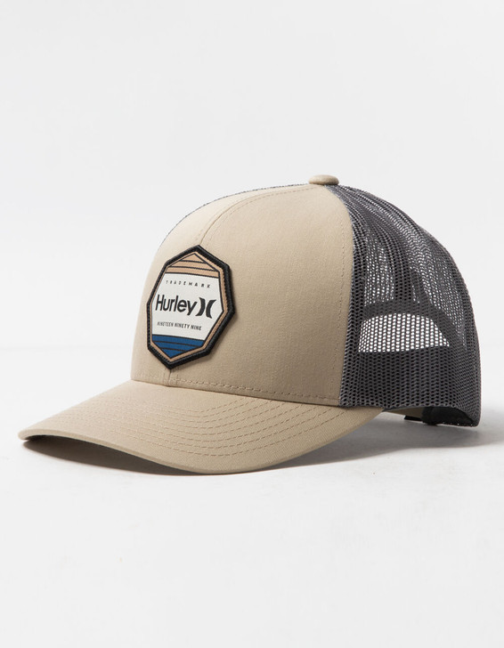 Hurley Men's Pacific Mesh Back Snapback Trucker Patch Cap Hats - HIHM0054-235