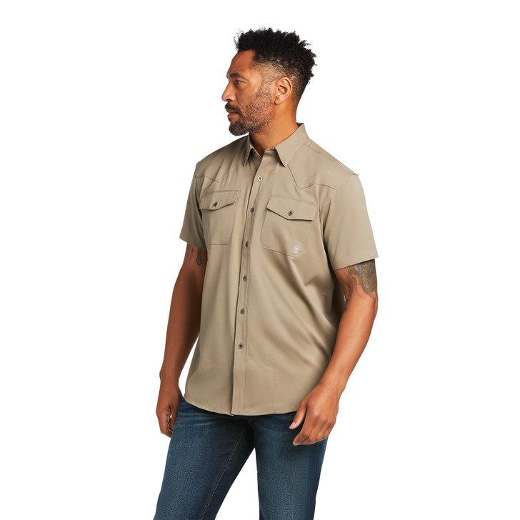 Ariat Men's VentTEK Western Fitted 