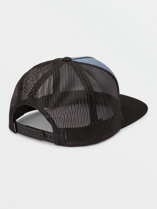Volcom Men's Raffel Cheese Hat Mesh Back Snapback Patch Cap Hats - D5512203