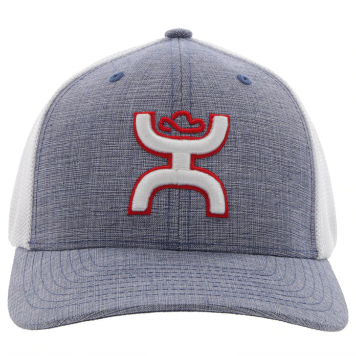 Hooey Men's Coach Flexfit Hat Mesh Back Patch Cap Hats - 2212DEWH-02