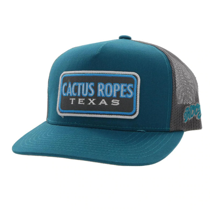 Hooey Men's Cr78 Cactus Ropes Mesh Back Snapback Patch Cap Hats - CR078