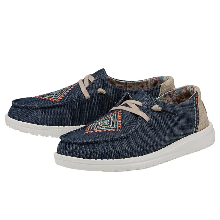 Hey Dude Women's Wendy Boho Blue Shoes - 121412729