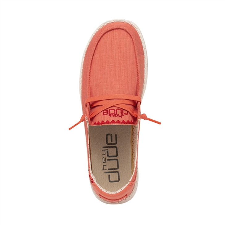 Hey Dude Women's Wendy Poppy Red Shoes - 121417123