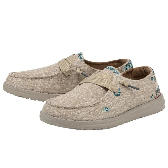 Wendy Beige Brown Shoes - 122166017