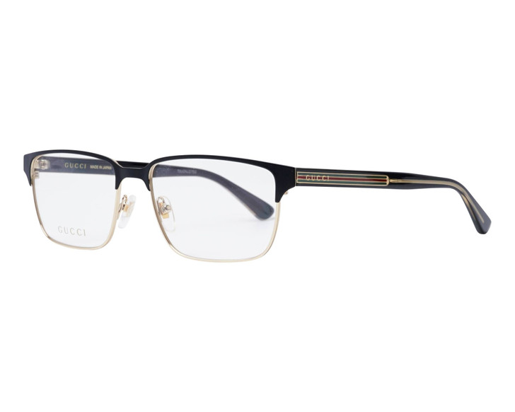 Gucci Men's "Metal" Eyeglasses - GG0383O