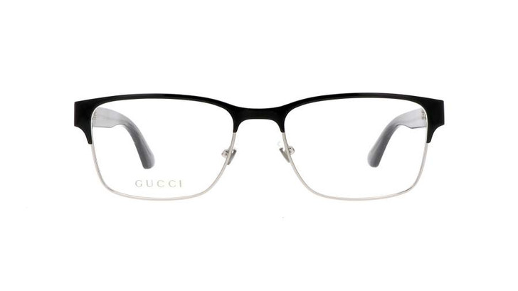 Gucci Men's "Metal" Eyeglasses - GG0750O