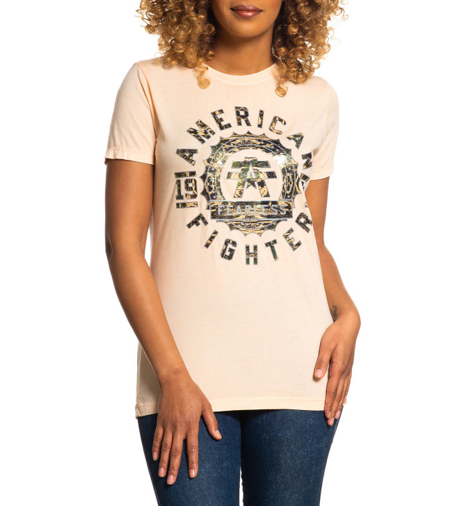 American Fighter Women's Alexander Short Sleeve T-Shirt Tee - FW13406
