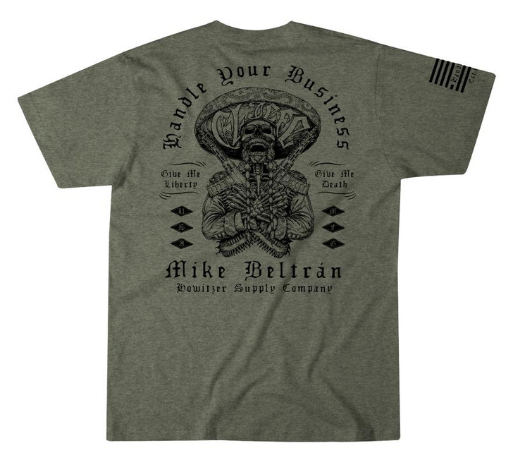 Howitzer Men's El Jefe Short Sleeve T-Shirt Tee - CV4550