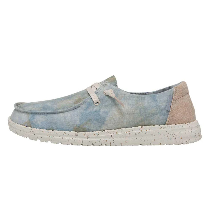 Hey Dude Youth Wendy Youth Tie Dye Shoes - 130342731