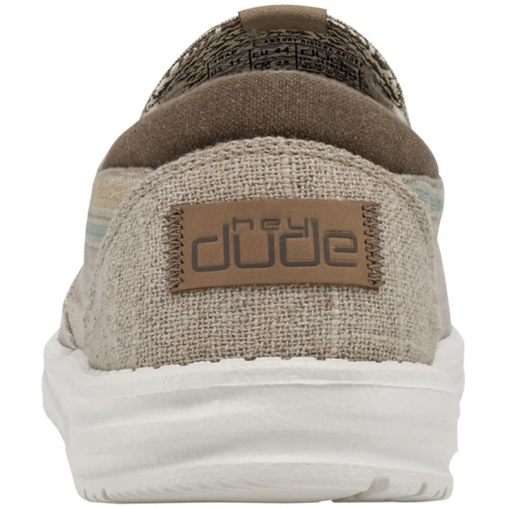 Hey Dude Men's Thad Chambray Beige Shoes - 111910590