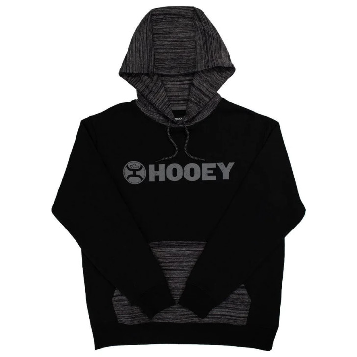 Hooey Men's Lock Up Hooey Black Hoodie - HH1191BK
