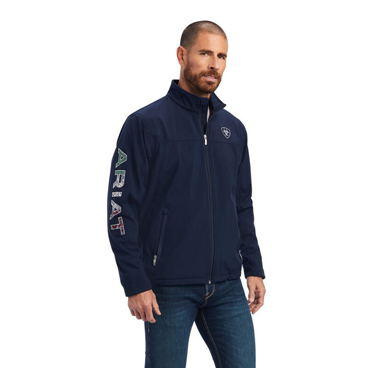 Ariat Men's Thunderbird Softshell Ebony Jacket - 10042114