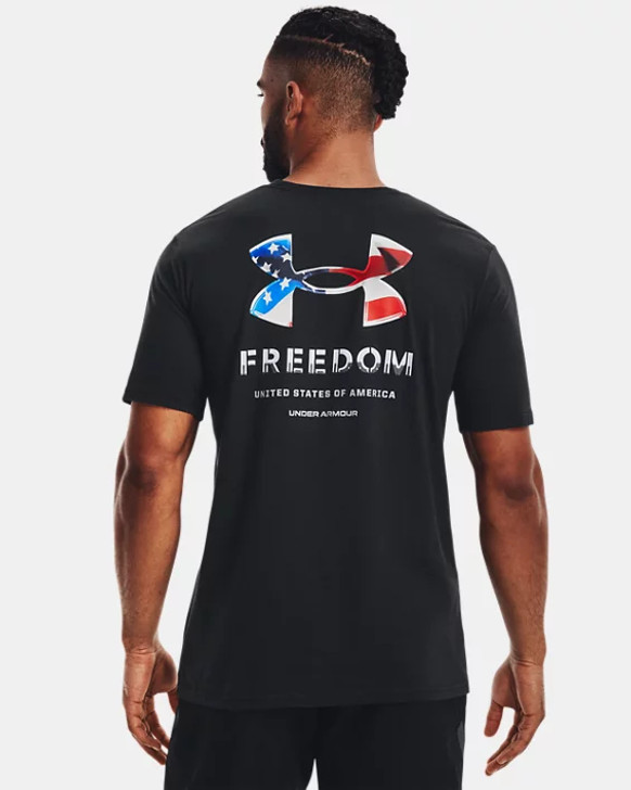 Under Armour Men's Freedom Lockup Short Sleeve T-Shirt Tee - 1373884